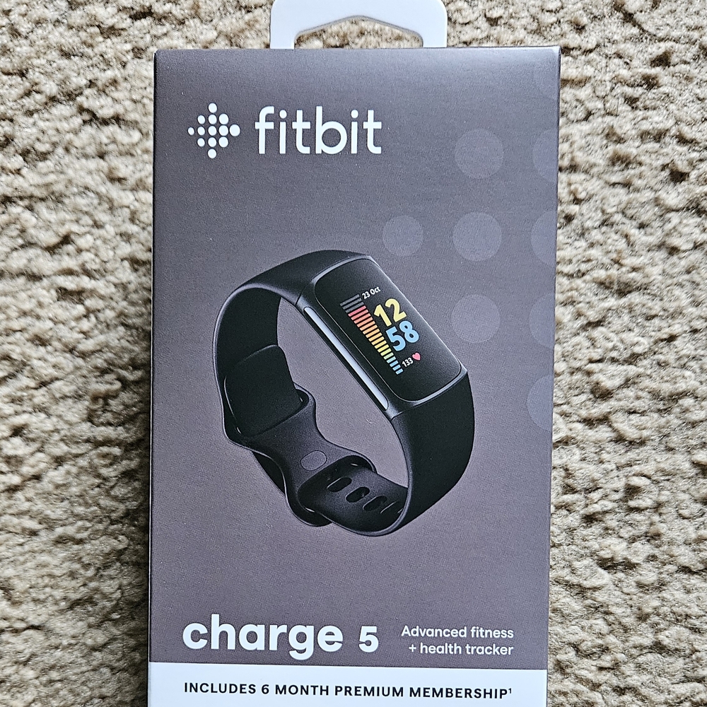 Fitbit Charge 5 Black Fitness Tracker